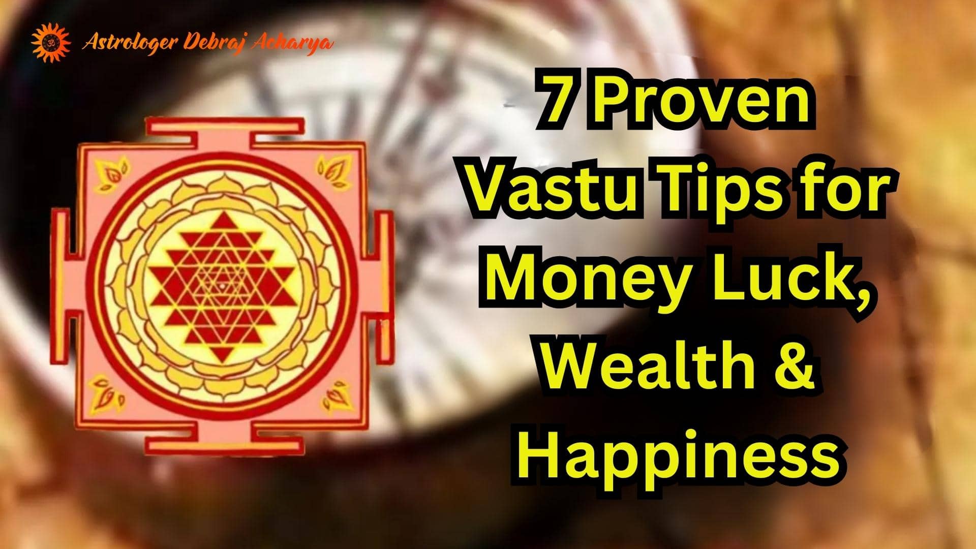 Vastu tips for money luck